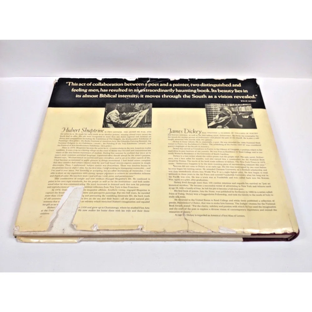 1974 Jericho, The South Beheld, H. Shuptrine & J. Dickey, 1st Huge 16